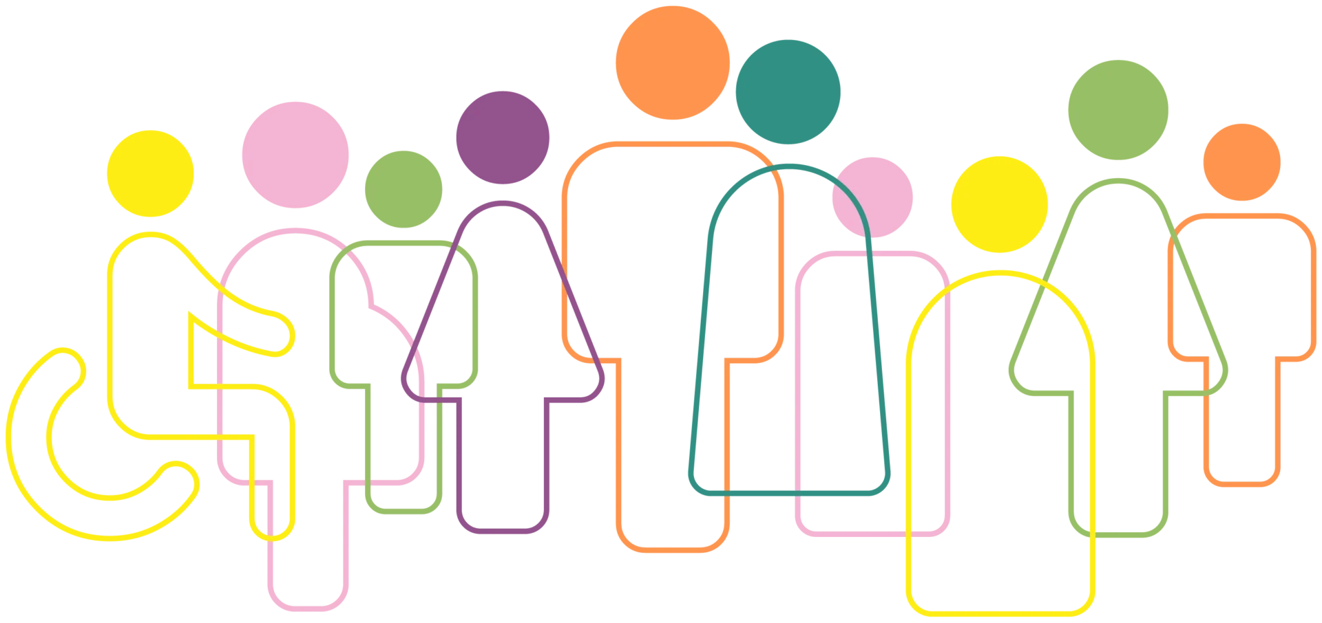 Illustration of a group of people